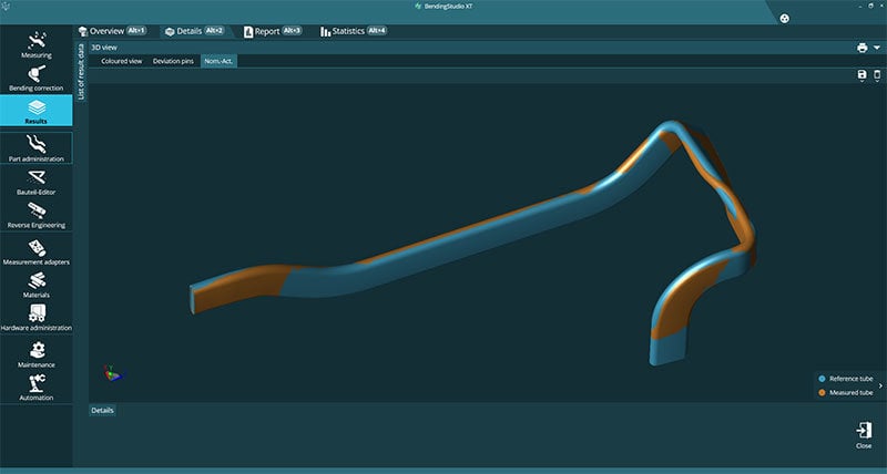 MEDICIÓN DE TUBOS DE PRINCIPIO A FIN EN UNA SOLUCIÓN DE SOFTWARE, DESDE LA AUTOMATIZACIÓN HASTA EL PALPADO PORTÁTIL Y EL ESCANEO